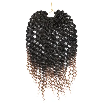 Wholesale Fiber Best Crochet Pre Stretch Beauty Fashion Hair Cheap Heat Resistant Spring Twist Hair Curly Ends