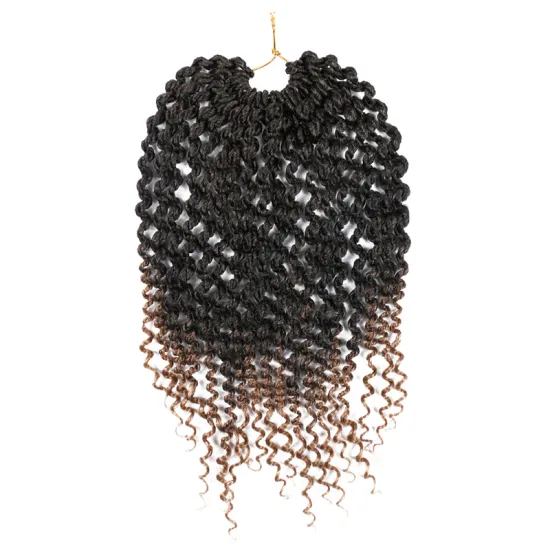 Wholesale Fiber Best Crochet Pre Stretch Beauty Fashion Hair Cheap Heat Resistant Spring Twist Hair Curly Ends