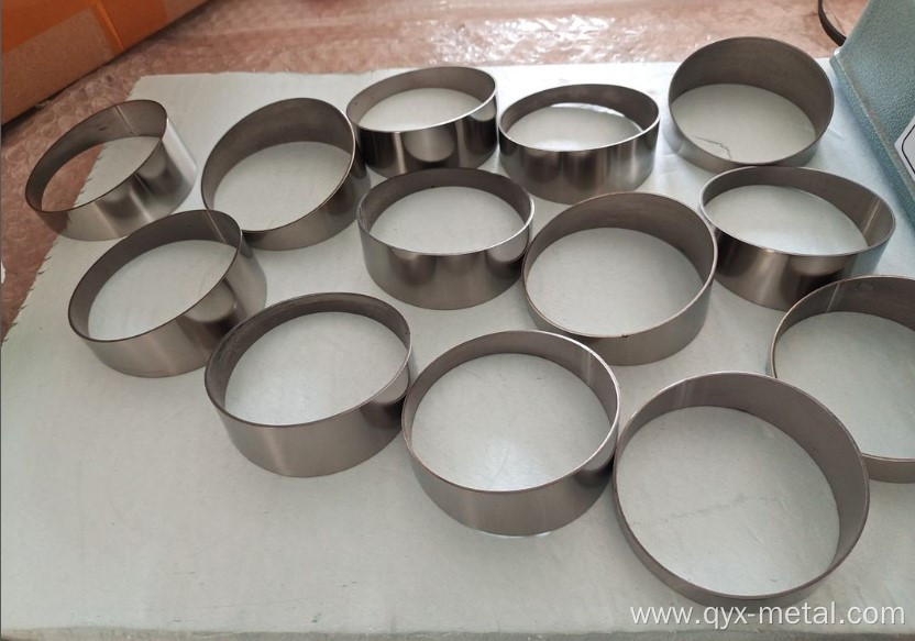 auto exhaust system titanium pie cut pieces
