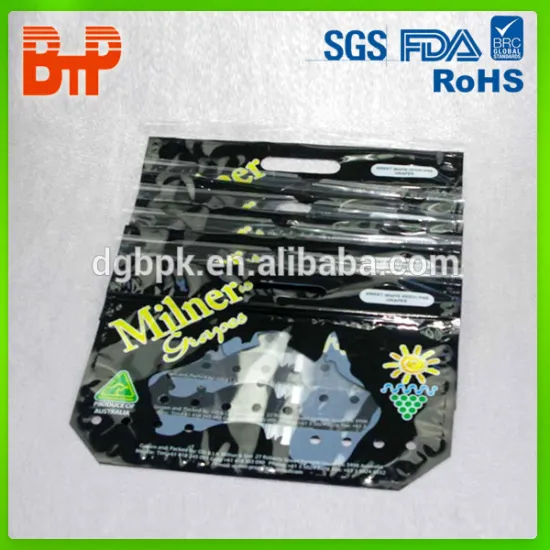 FDA standard fresh grape packaging bag