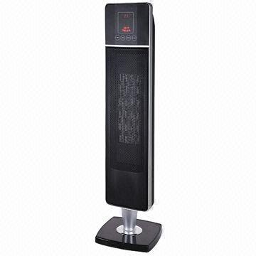 PTC heater with LED display, remote control