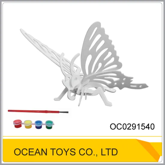 Educational kids painting toys 3d animal puzzle OC0291541