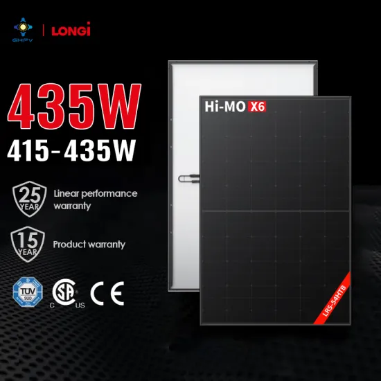 Stock Europe Warehouse: Longi Hi-Mo X6 LR5-54HTB Solar Panels - 415W, 420W, 425W, 430W, 435W PV Modules in Photovoltaic Panel Inventory