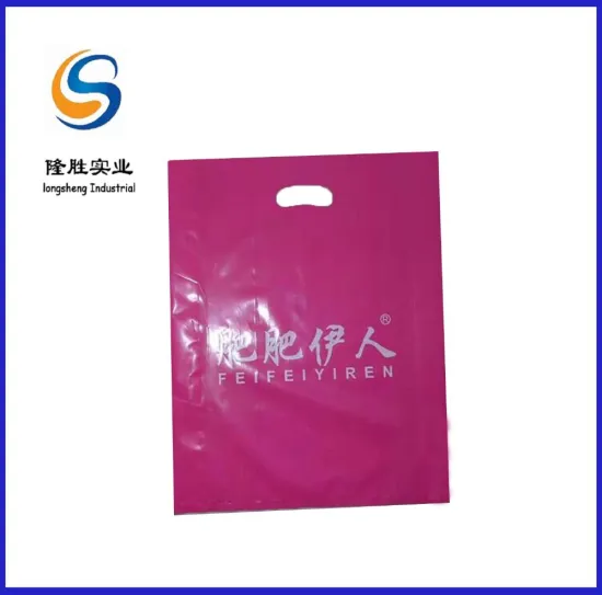 pretty patch bag for garment shopping