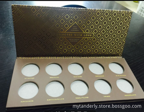 Free sample high quality cosmetic makeup palette empty private label eyeshadow palette