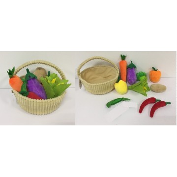 Panier de légumes pour bébé