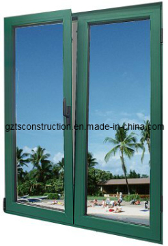 High Quality Double Glazing Aluminium Tilt and Tilt Window with Thermal Break (TS-085)