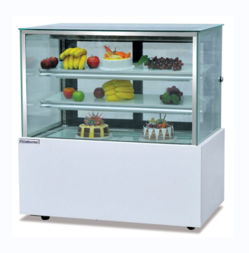 Commercial Luxury Free Standing Cake Display Cabinet with Marble Material