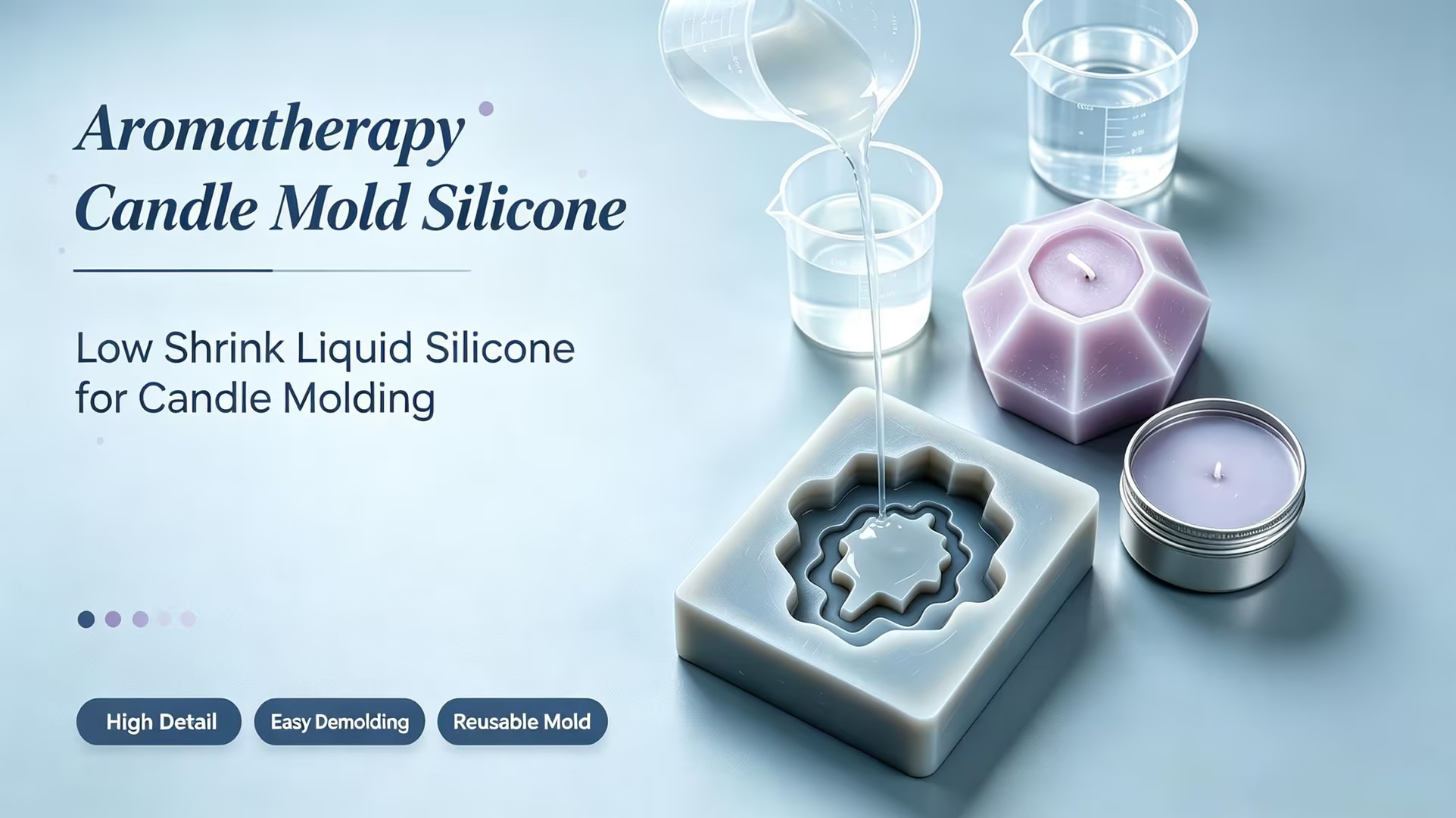 Candle Mold Silicone 3