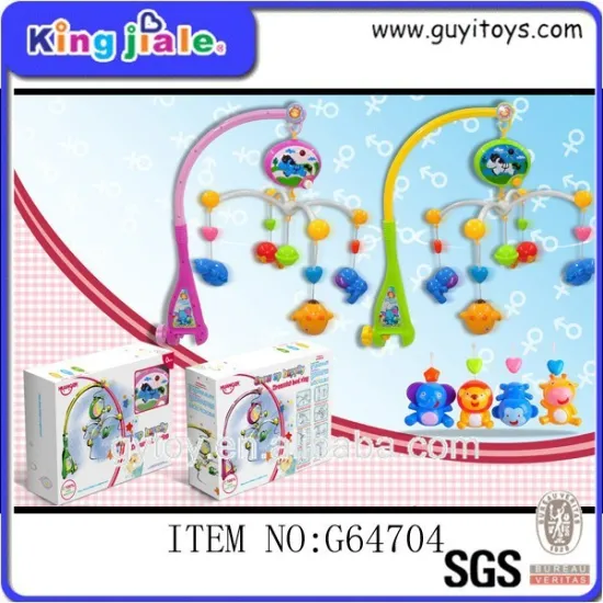 Musical mobile toy hanging good quality safe baby crib toys