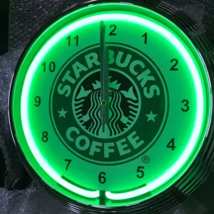 Tower Shape Neon Clocks