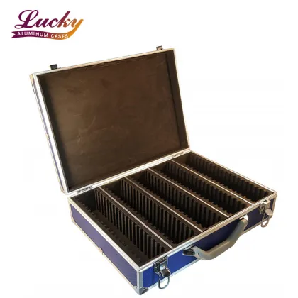 Storage Aluminum Case for 100 PCGS NGC Coin Holders Slabs