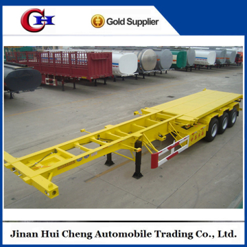 Tri-Axles Utility Skeletal Semi Trailers for Container Transportation