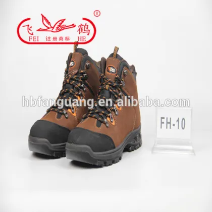 2016 china famous brand safety shoes/mining shoes brands