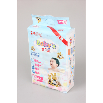 100%Cotton High Absorbency Baby Diaper With SAP