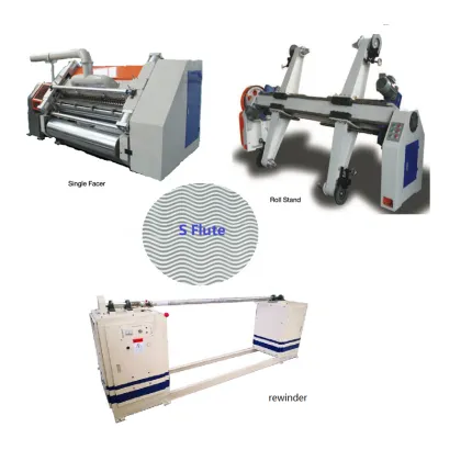 Automatic 2 Ply S Flute Corrugated Cardboard Fормing Machine Price