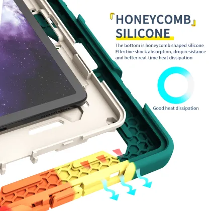 360 Rotation Hard Plastic Rugged Shockproof Kickstand Kids Tablet PC Cover for Xiaomi Mi Pad 5 - Armor Case" 

However, for a more concise and SEO-friendly title, you might consider:

"Rugged 360 Rotating Shockproof Case for Xiaomi Mi Pad 5