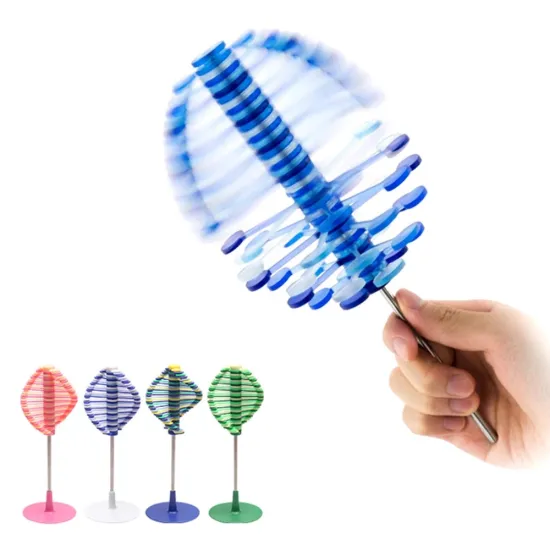 Innovative Spin Lollipopter Toys - 4 Color Mix Educational Toys for Kids