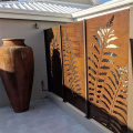 Decorative Rust Tree Corten Screen Panels