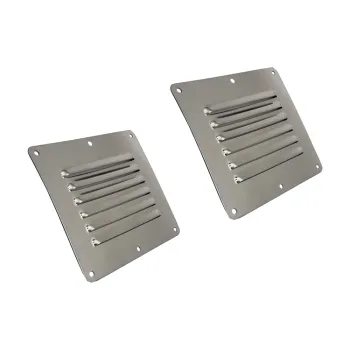 316 Stainless Steel Stamped Boat Cabin Ventilation Louver Grill Cover