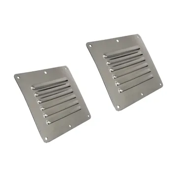 316 Stainless Steel Stamped Boat Cabin Ventilation Louver Grill Cover