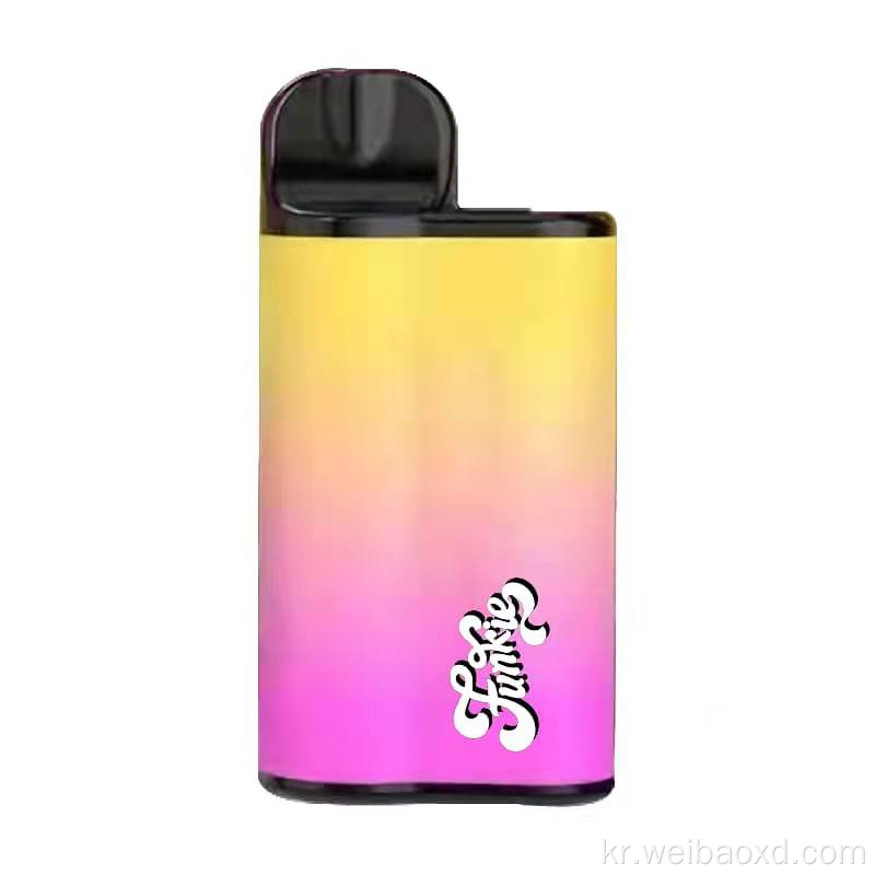 12ml 5000puffs 전자 담배 일회용 vape 펜 키트