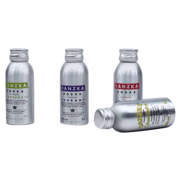 Best Selling Aluminum Bottles for Whisky, Eco-friendly and 100% Recyclable, LFGB- and FDA-certified