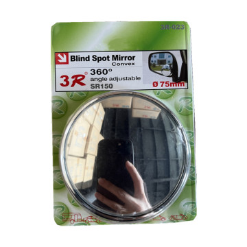 100R Convex Wide Angle Mirror: Eliminates Blind Spots for Cars, Trucks, Vans, and SUVs