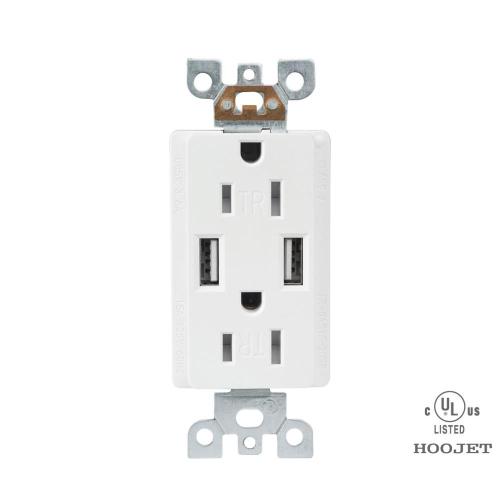 SOCKET USB CON UL PARA EE.UU.