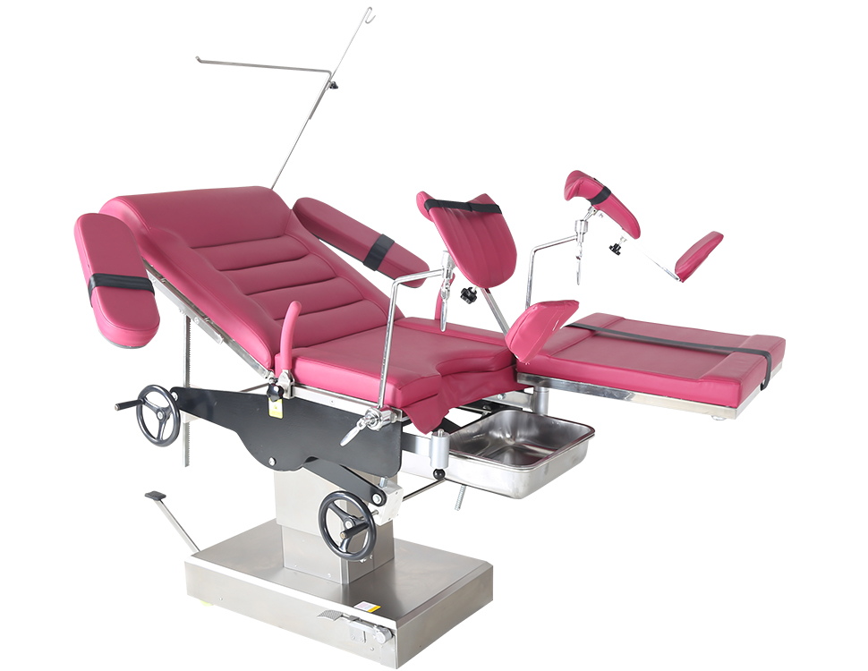 Manual women exam gynecological table bed