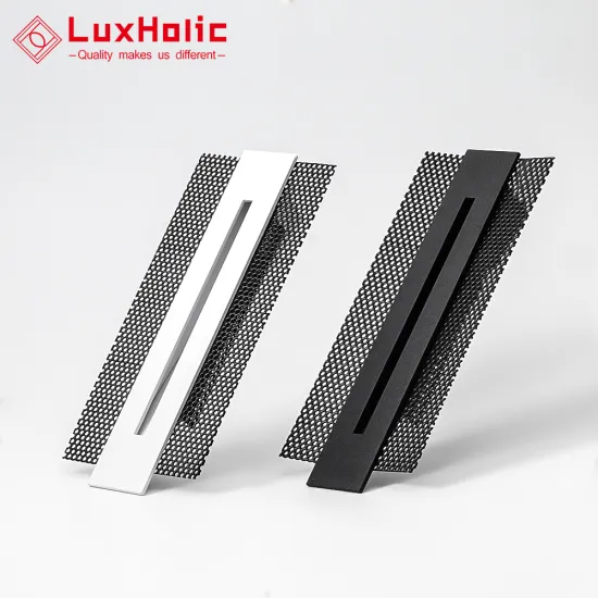 LuxHolic Modern Black Rectangle Narrow Beam 3W Footlight