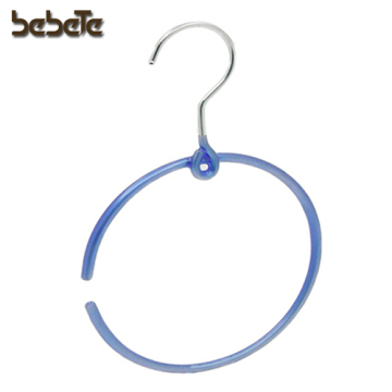 Outdoor Metal Scarf PVC Round Clothes Hanger