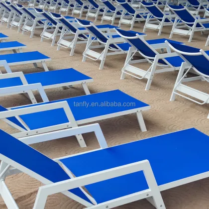 Waterproof Aluminium Lounge Chair for Patio, Garden, Pool, Beach & Balcony