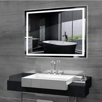 Hotel Bathroom Vanity Dimmable Led Light Beauty Mirror