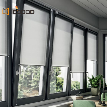 Direktverkauf Fabrik: Hochwertige Veka Vinyl PVC UPVC-Fenster mit niedrigem U-Faktor für passive Häuser