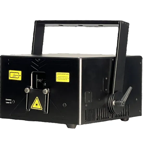 OPT Newly Launched 10W RGB ILDA Laser Show System with External Color Adjustment