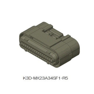 MX23A Abgedichtete Steckverbinder für Automobile / Motorräder