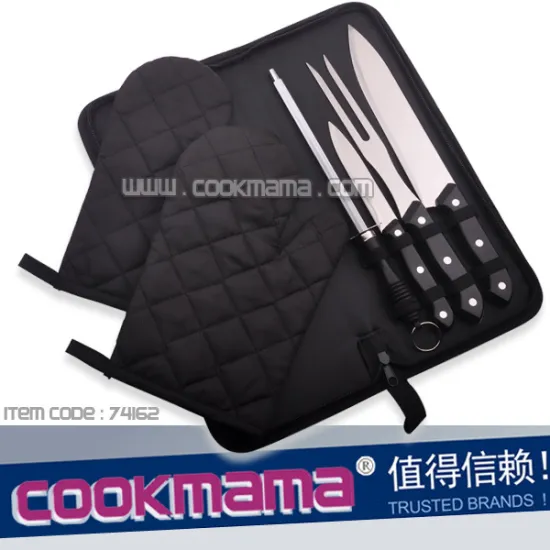 6pcs bbq knife set