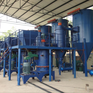 Multa di impatto in polvere in pietra di caolina diretta a maglie di fabbrica con sistema di classificazione per l'industria chimica