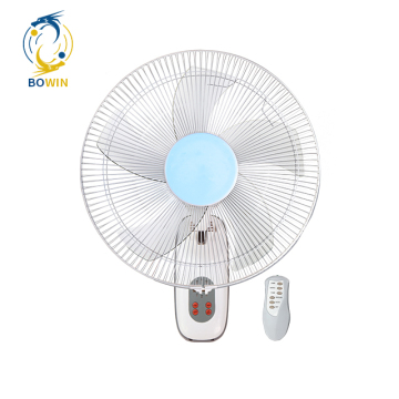 High-Quality 16 Inch Oscillating Wall Fan with Remote and 7.5 Hours Timer - FOSHAN Factory