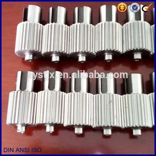 Chinese products machine replacement parts small teeth keyway shaft
