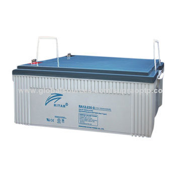SLA Deep Cycle Battery, Special for Solar Usage, Long Cycle Life, Excellent Performance (RA12-230G)