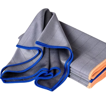 SEQ 400GSM Carbon Microfiber Cleaning Cloth - Reusable Lint Free Streak Free