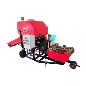 Grass Hay Silage Baler and Wrapper Machine