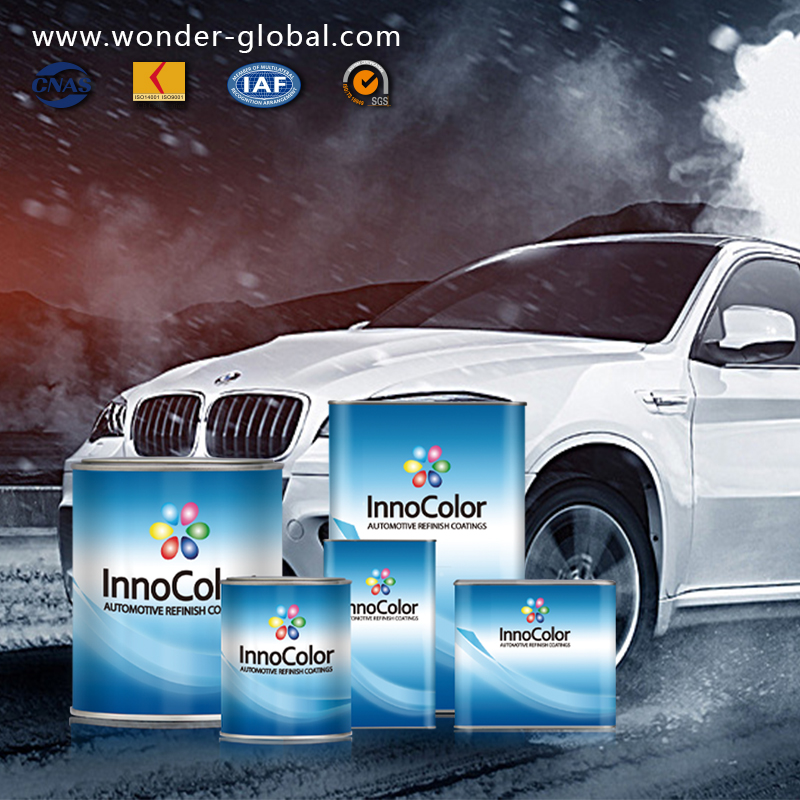 Innoolor 1K طلاء أبيض شفاف للسيارة