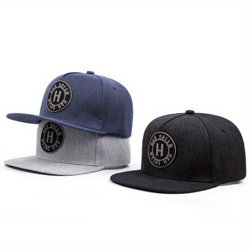 Patch di lettere ricamate personalizzate Cappelli Snapback - Hip -Hop e Sports Caps
