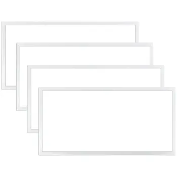 1200x600 LED Recessed Panel Light - 3000-6500K Dimming, No Flicker, 0-10V Backlit Rectangle