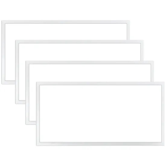 1200x600 LED Recessed Panel Light - 3000-6500K Dimming, No Flicker, 0-10V Backlit Rectangle