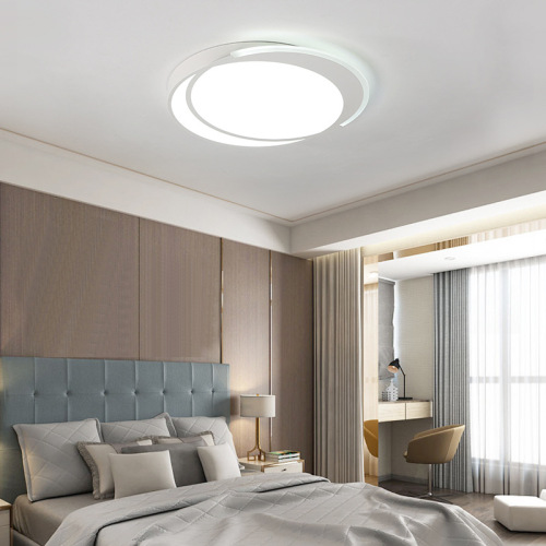 LEDER Putih Led Flush Ceiling Lamp