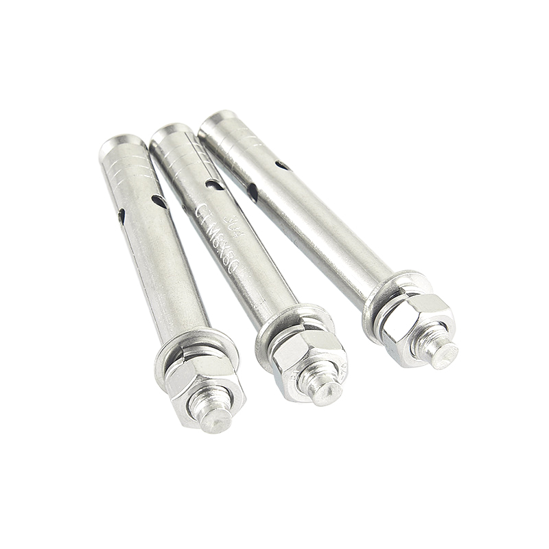 Din Standard Stainless Steel through Bolt Ground Anchor System of Inch Measurement Iron Material